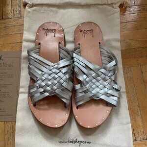 New Box Beek Swallow sandal. Size 6.